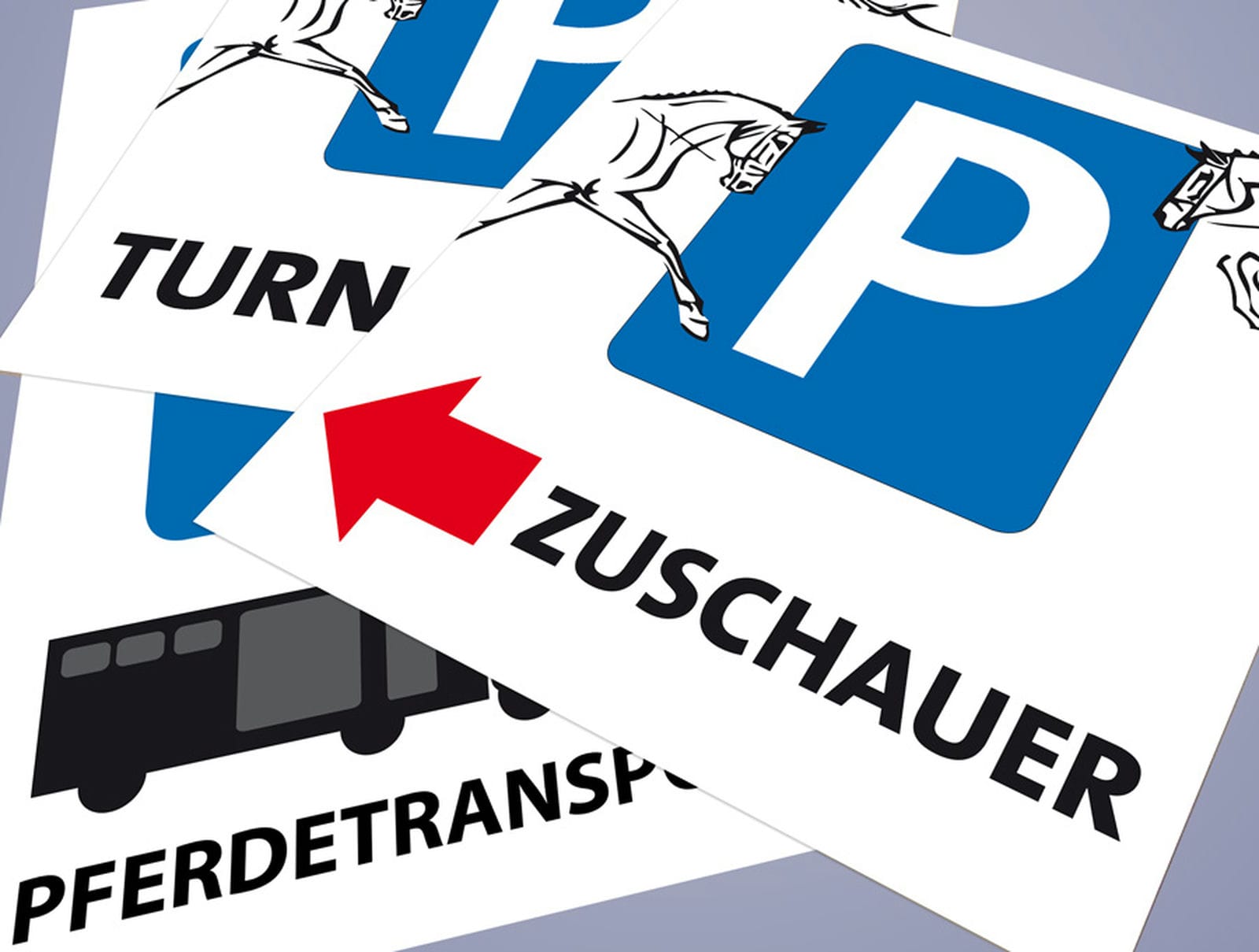 Parkplatzschilder
